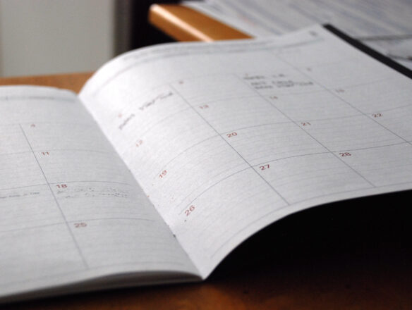 time management photo - calendar | PHF
